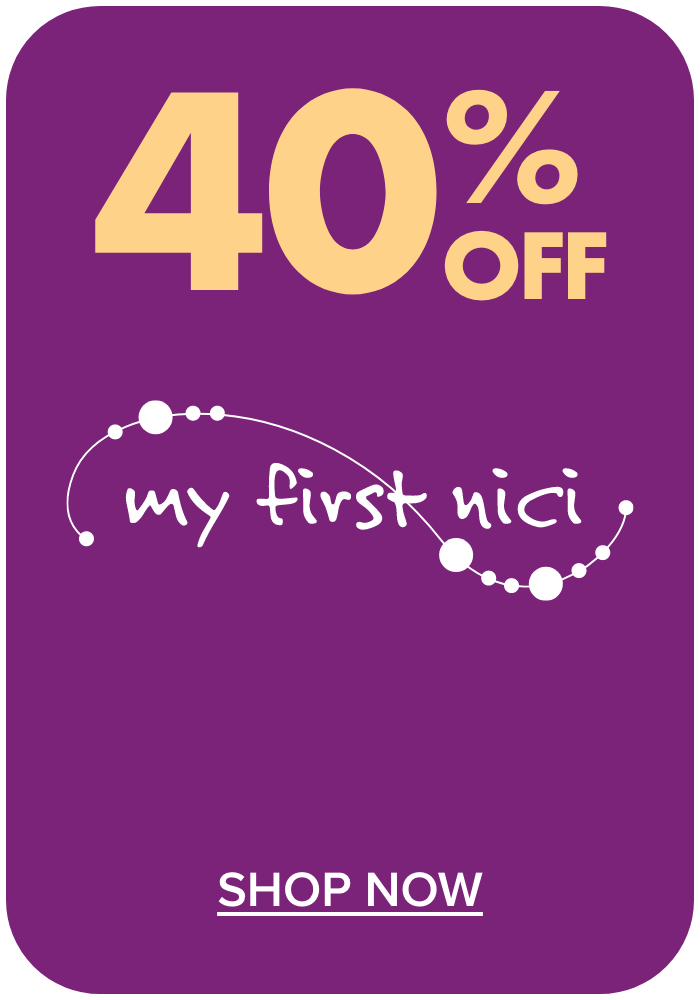 40% off My First Nici