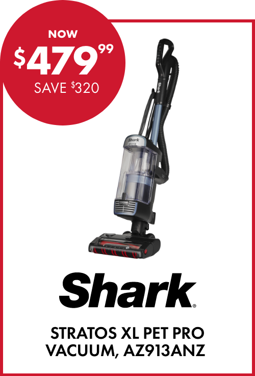 NOW $479.99 SAVE $320 Shark Stratos XL Pet Pro Vacuum, AZ913ANZ