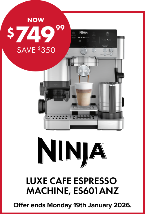 NOW $749.99 SAVE $350 Ninja Luxe Cafe Espresso Machine, ES601ANZ