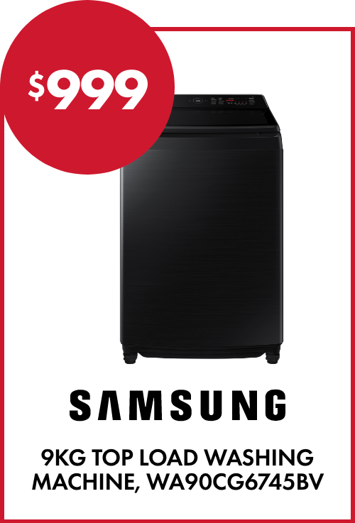 Samsung 9kg Top Load Washing Machine, WA90CG6745BV