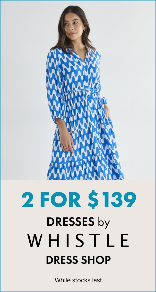 2 for $139 dresses by Whistle