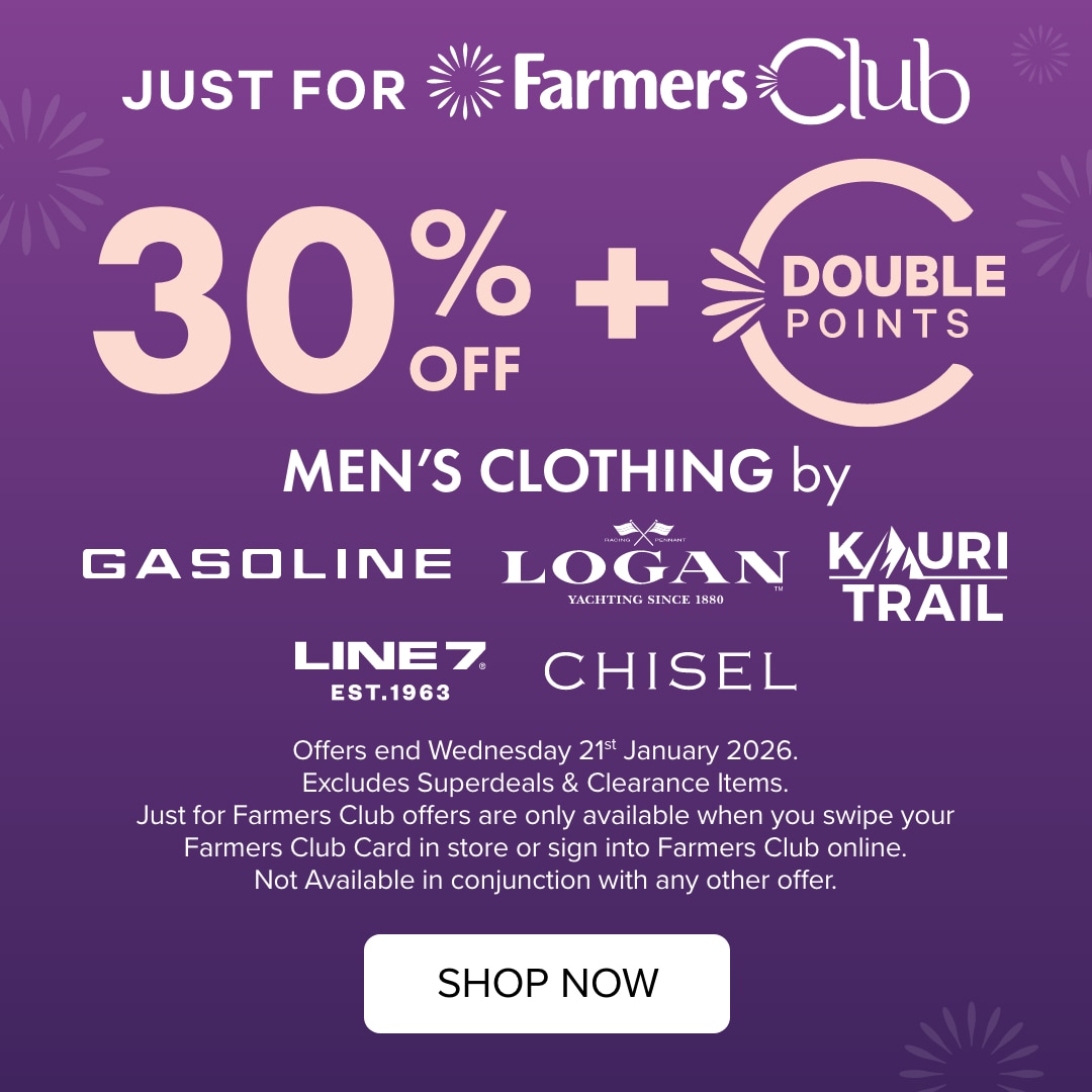 30% OFF Mens Clothing