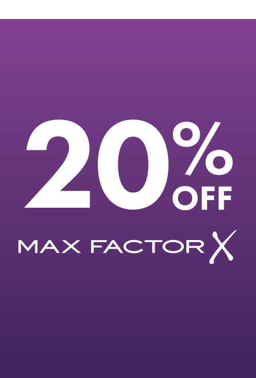 20% OFF Max Factor