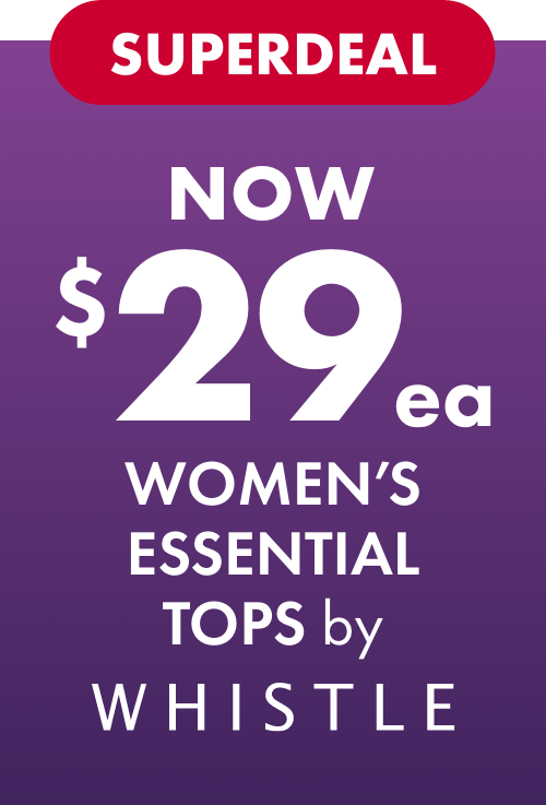 Now $29ea Women's Essential Tops by Whistle
