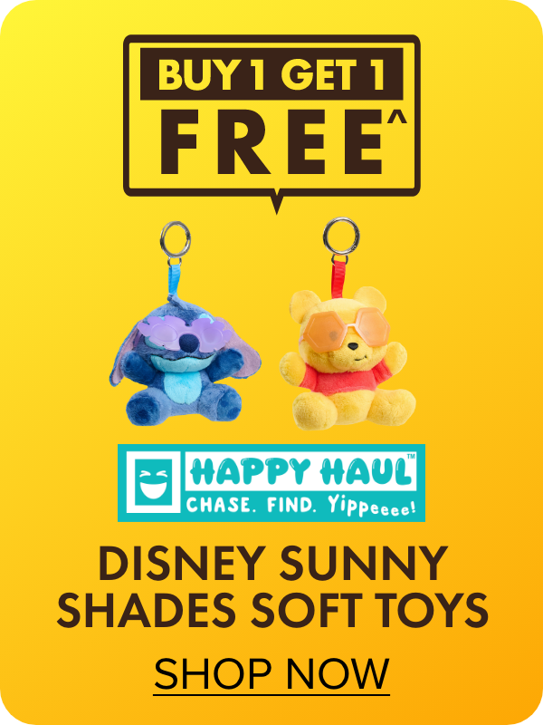 Buy 1 Get 1 Free on Disney Shades Soft Toys
