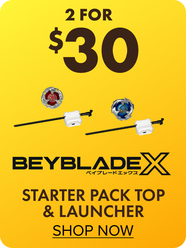 2 for $30 Beyblade starter packs
