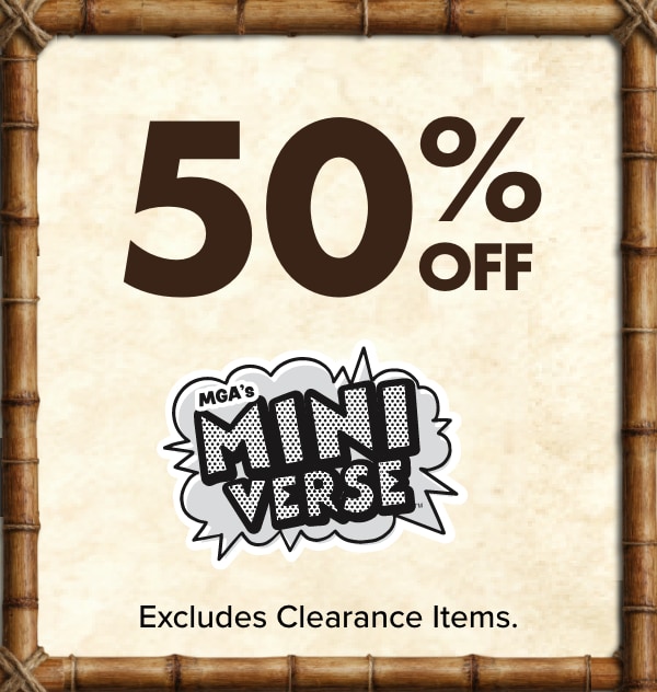 50% off Miniverse