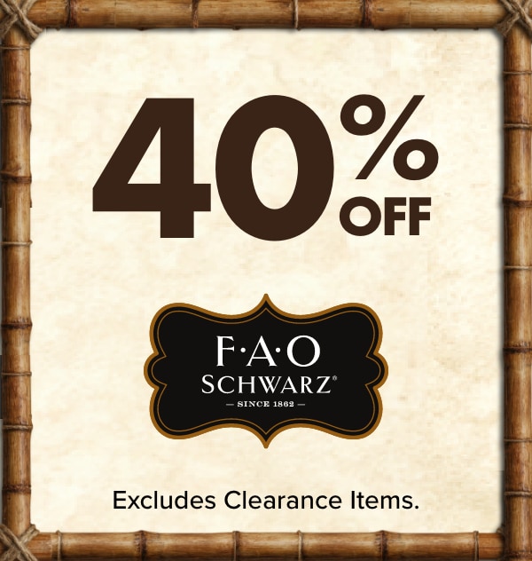 40% off FAO