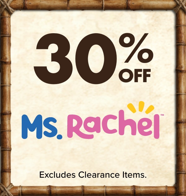 30% off Ms Rachel