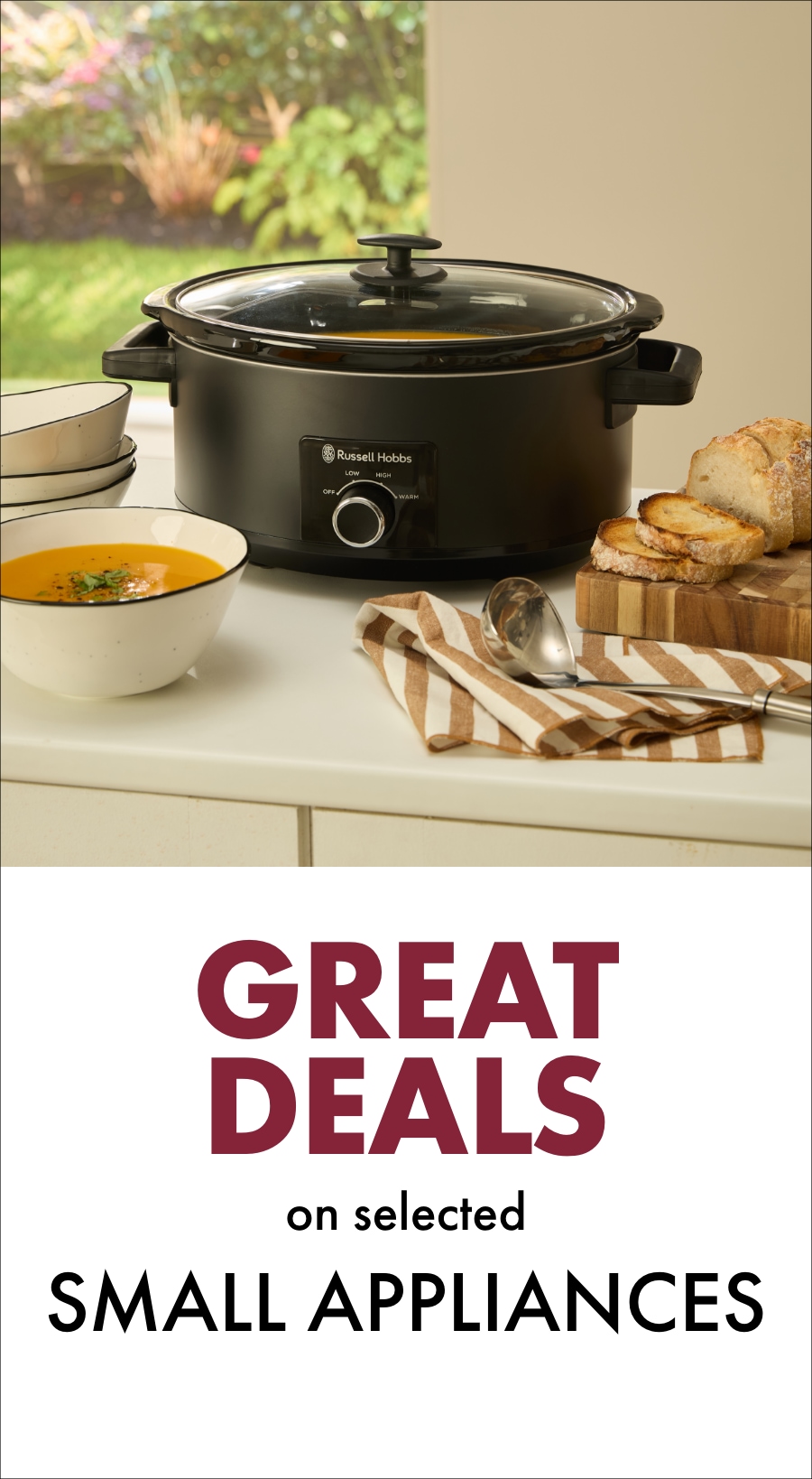 Great Deals on Selected Small Appliances