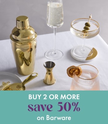 BUY 2 or more SAVE 50% OFF Barware