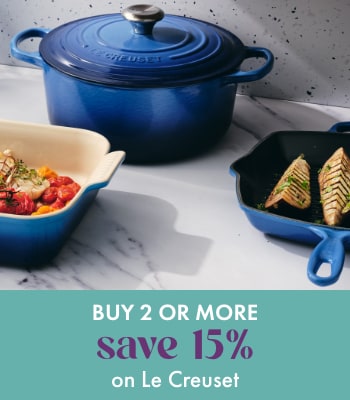 BUY 2 or more SAVE 15% OFF Le Creuset