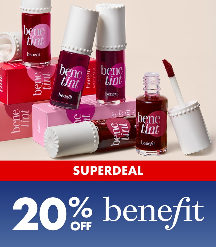SUPERDEAL 20% off Benefit