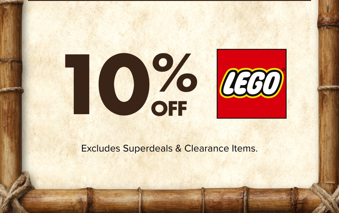 10% Off LEGO
