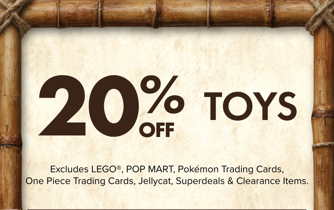 20% Off Toys