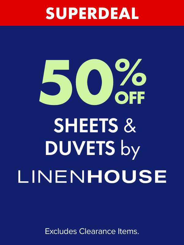 50% OFF Sheets and Duvets by Linen House