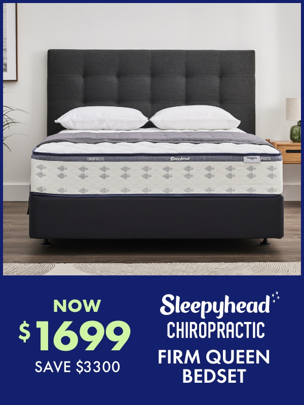 now $1699 Chiropractic Firm Queen Bedset