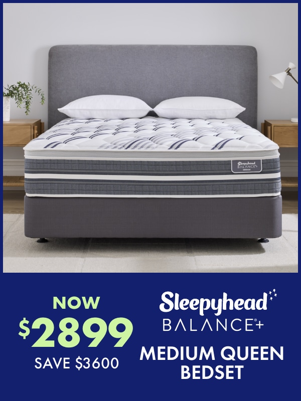 now $2,899 Medium Queen Bedset by Balance+