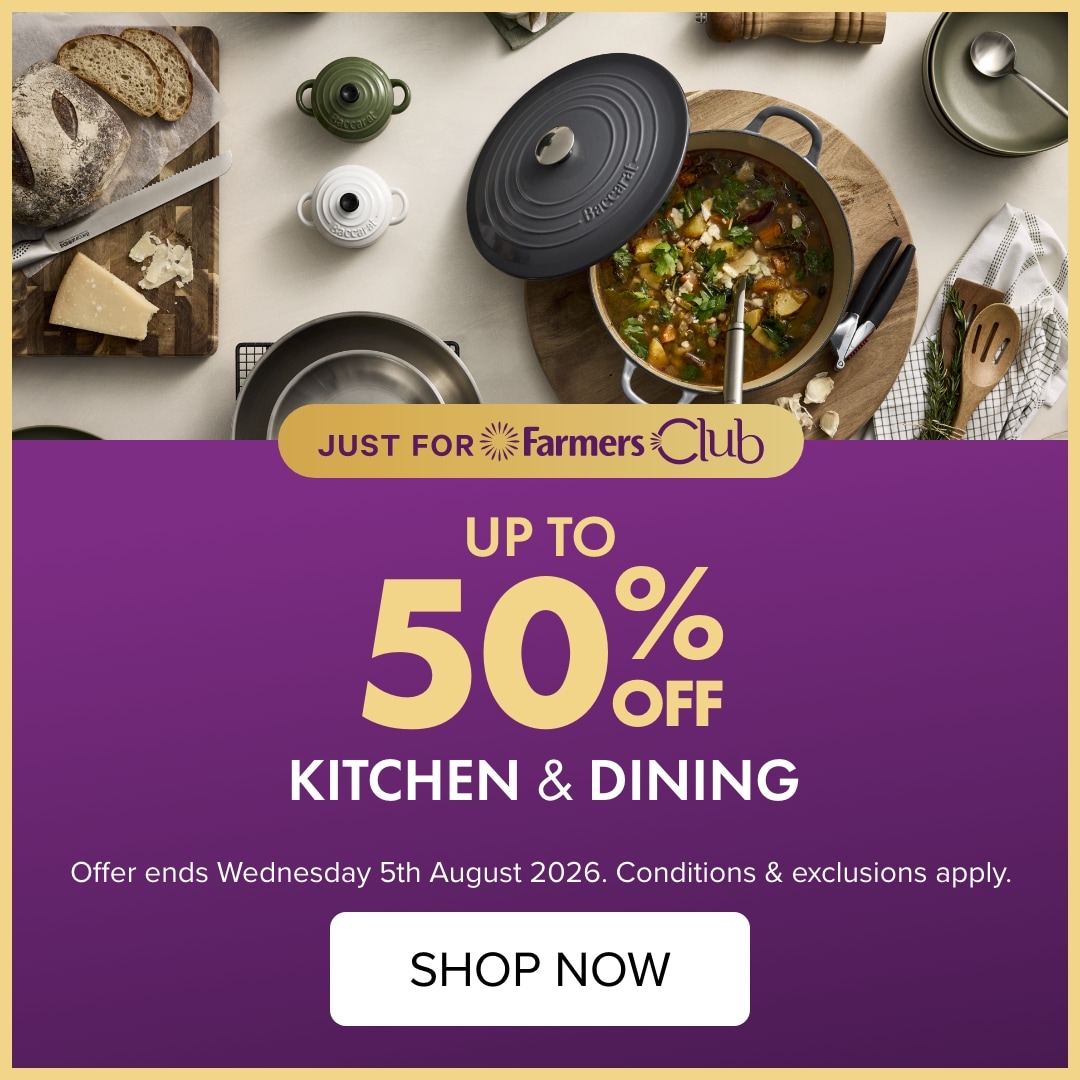Up to 50% off Kitchen & Dining
