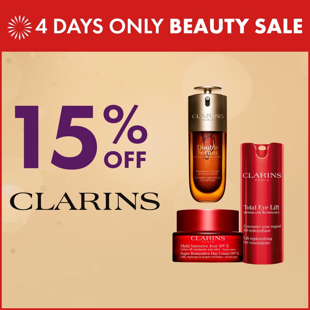 15% OFF Clarins