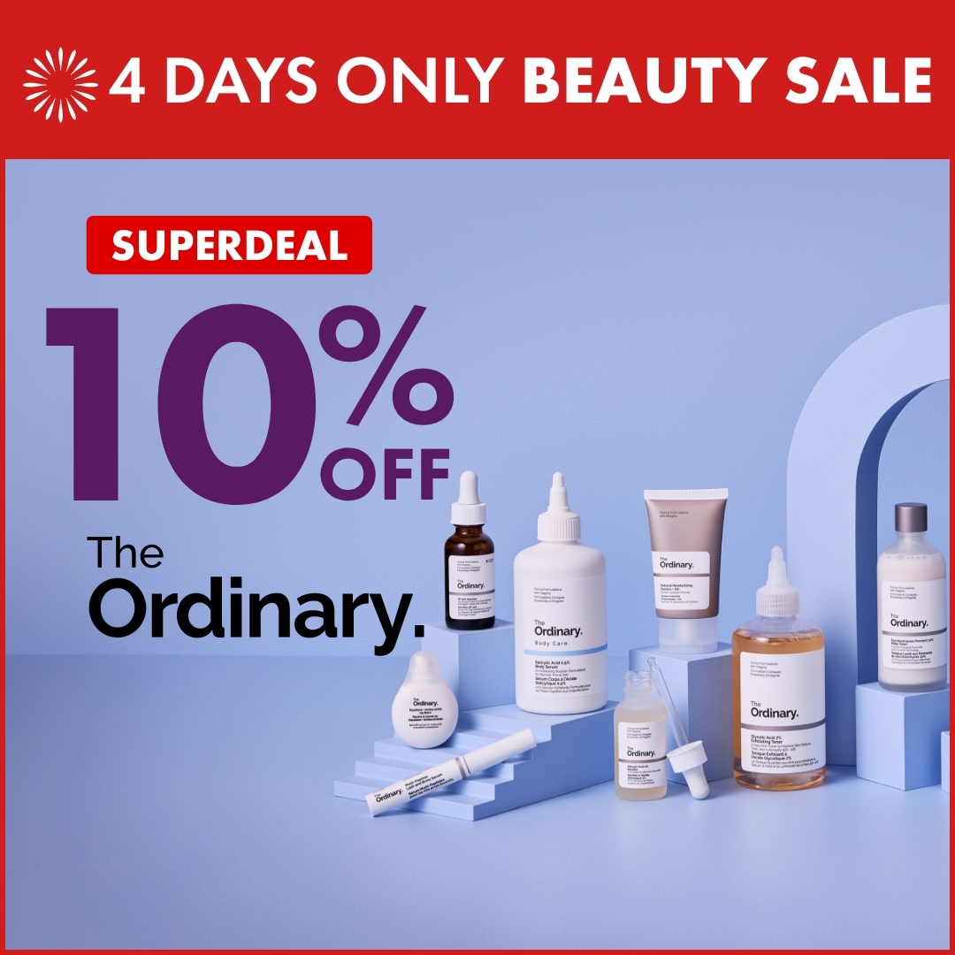 15% off The Ordinary