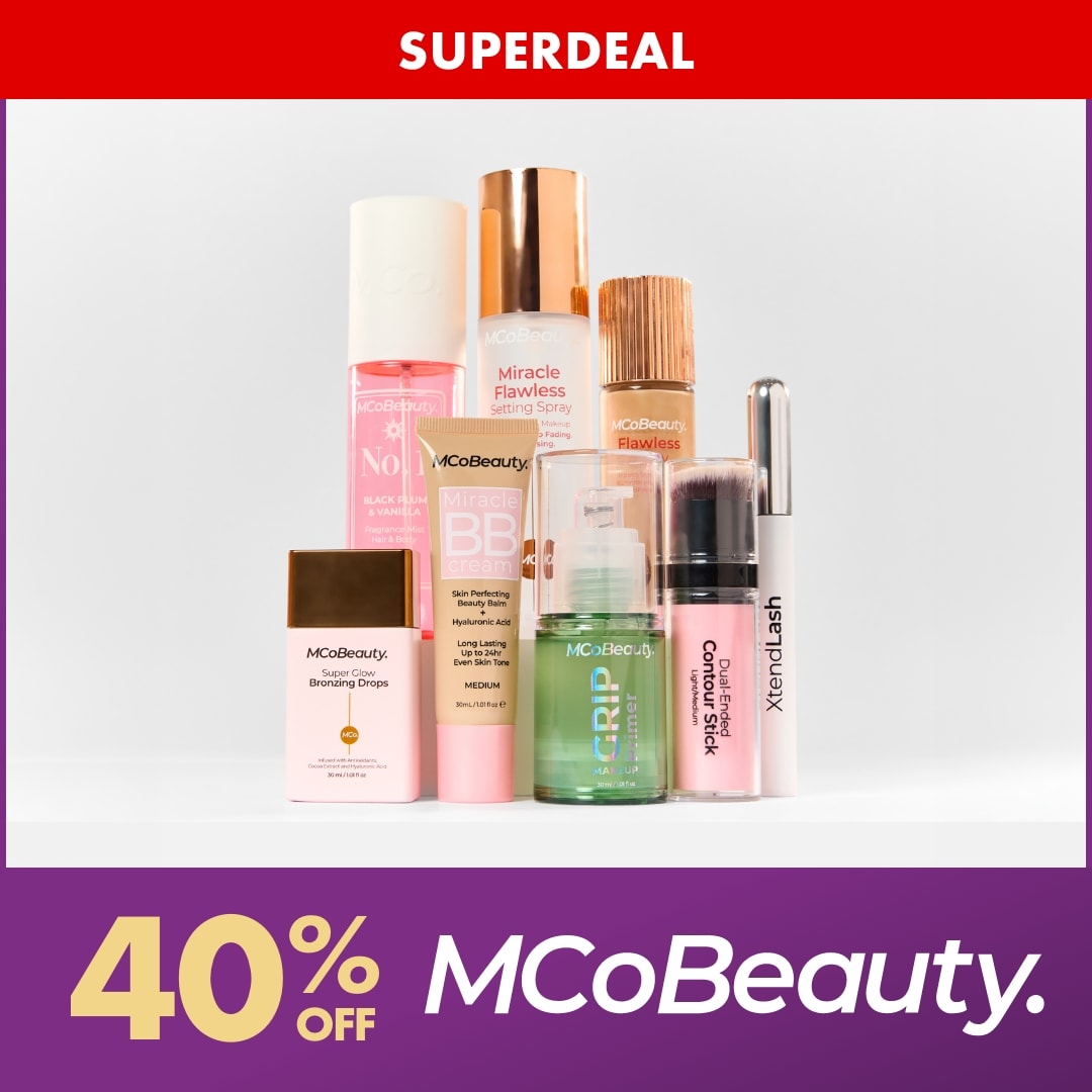 SUPERDEAL 40% off MCoBeauty