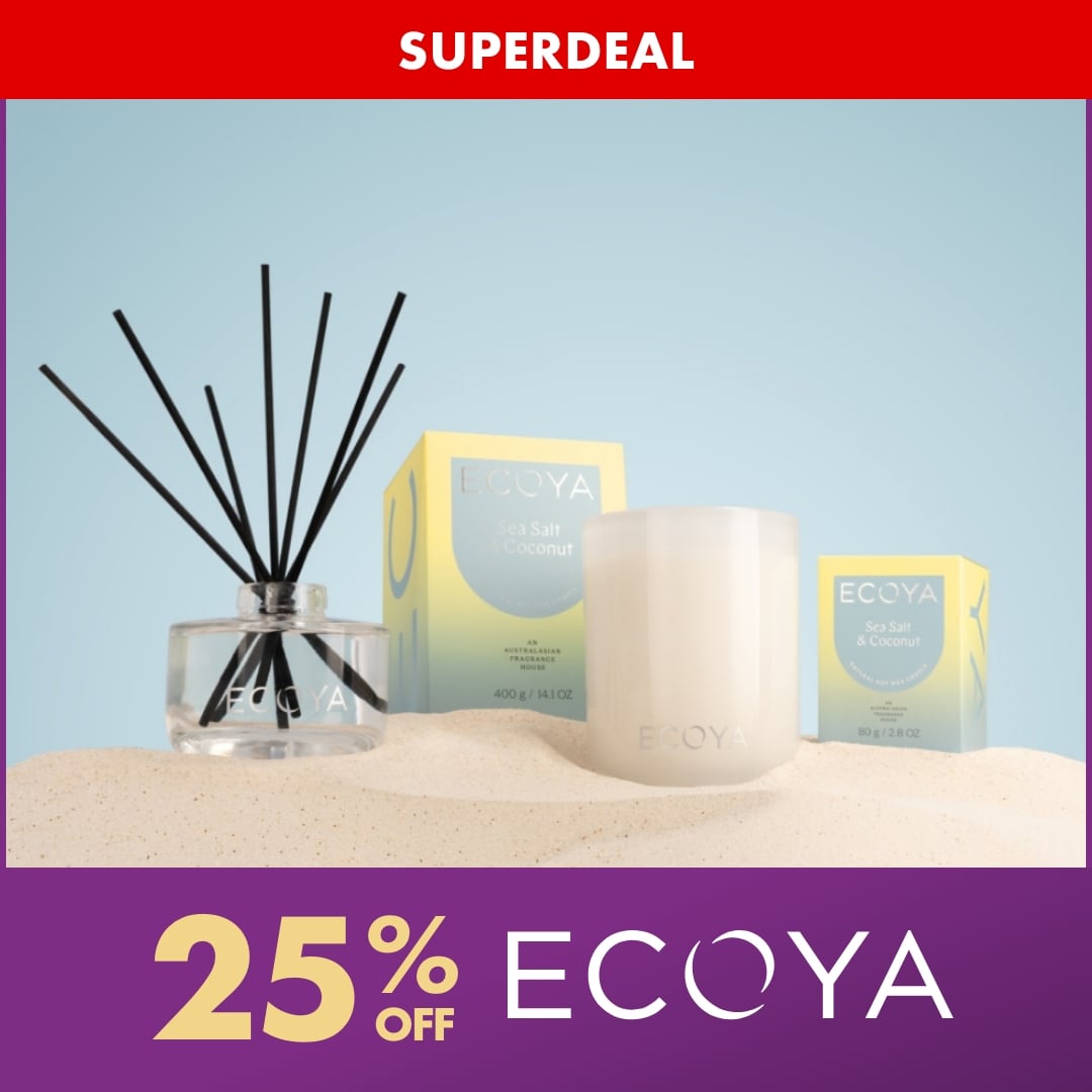 SUPERDEAL 25% OFF Ecoya