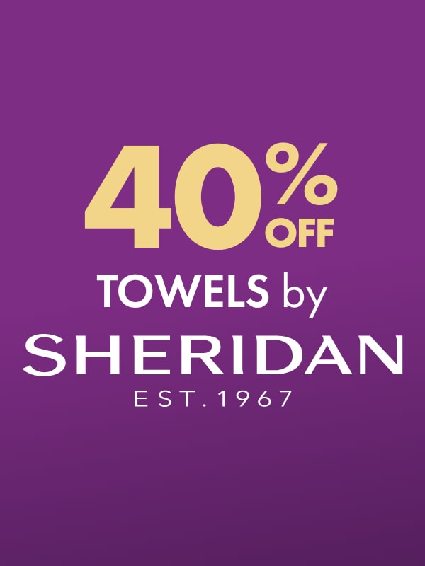 40% OFF Towels by Sheridan