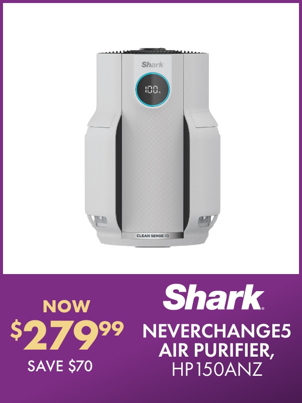 NOW $279.99 SAVE $70 Shark NeverChange5 Air Purifier, HP150ANZ