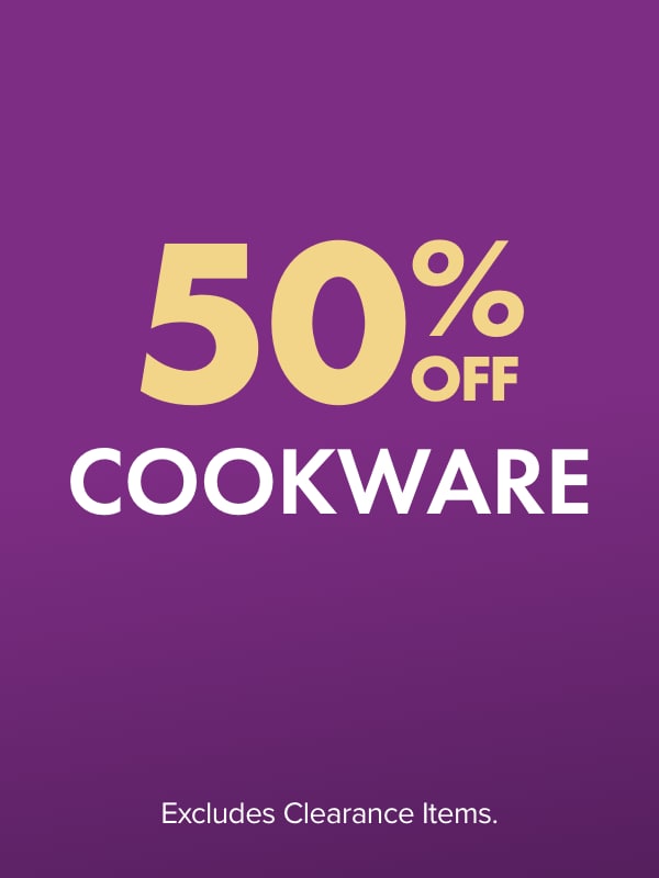 50% OFF Cookware