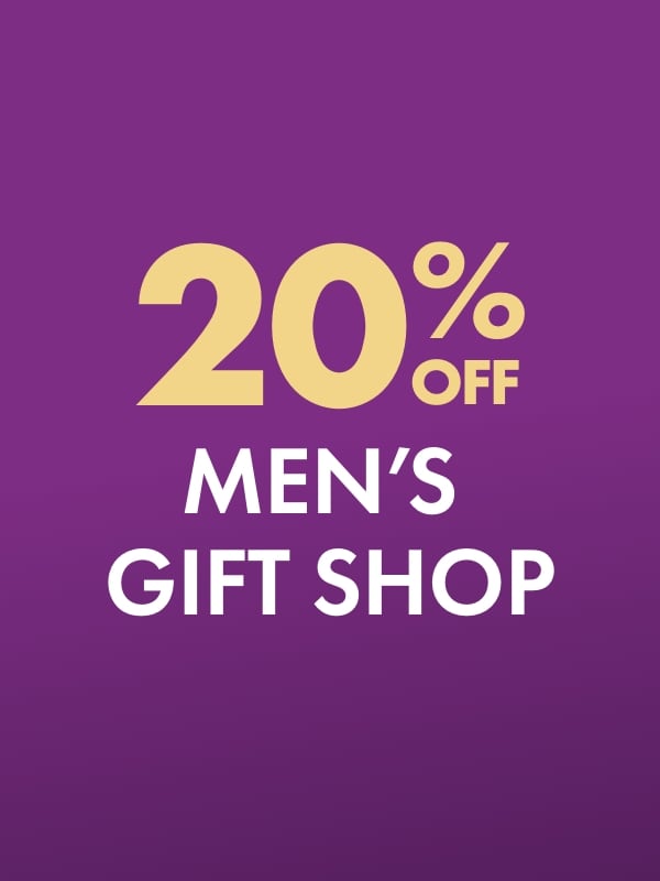 20% OFF Men's Gift Shop