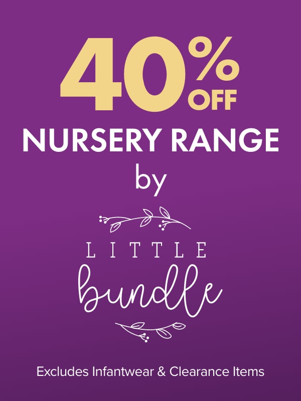 40% OFF Nursery Range by Little Bundle