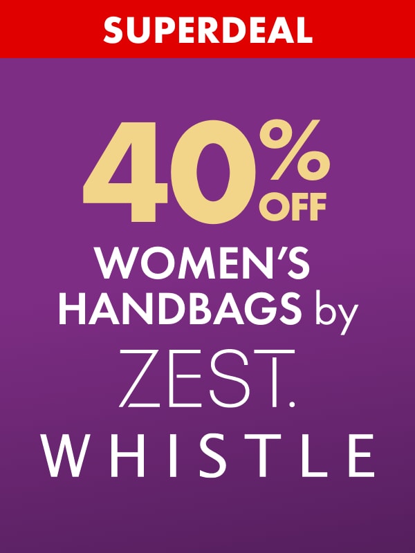 SUPERDEAL 40% Off Women's Handbags by Whistle & Zest
