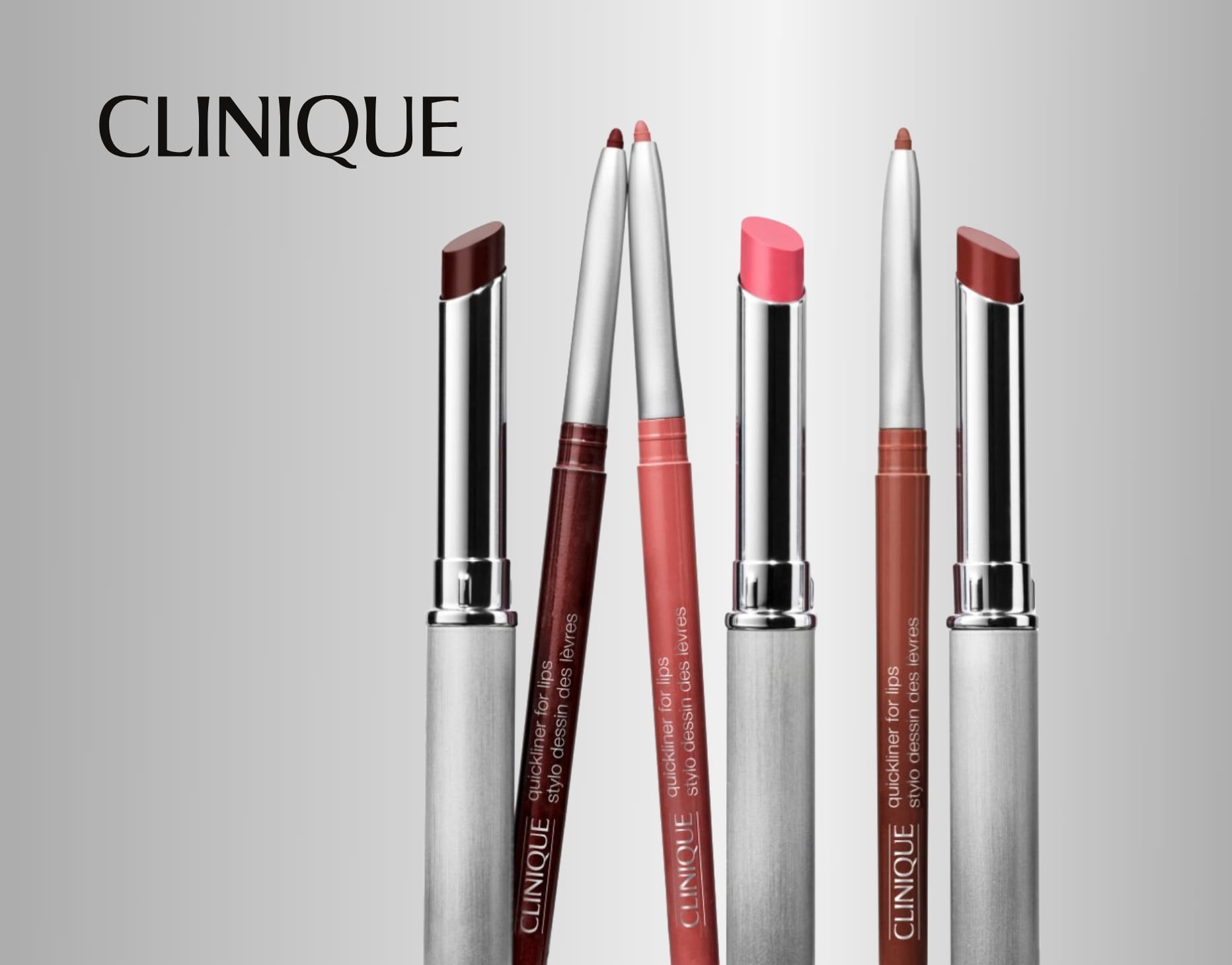20 percent off Clinique lip products