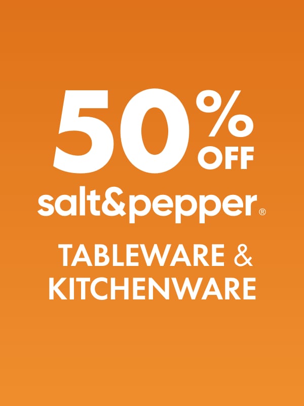 50% OFF Salt&Pepper Tableware & Kitchenware