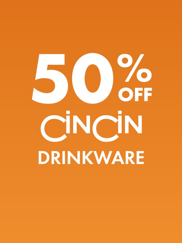 50% OFF CinCin Drinkware