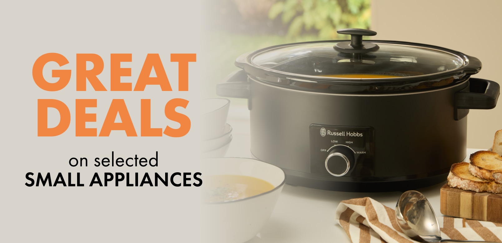 GREAT DEALS on Selected Small Appliances