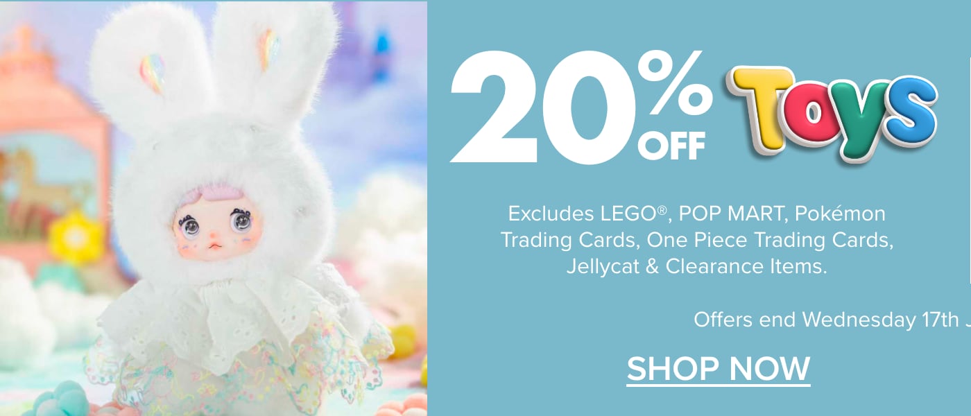 20% OFF Toys