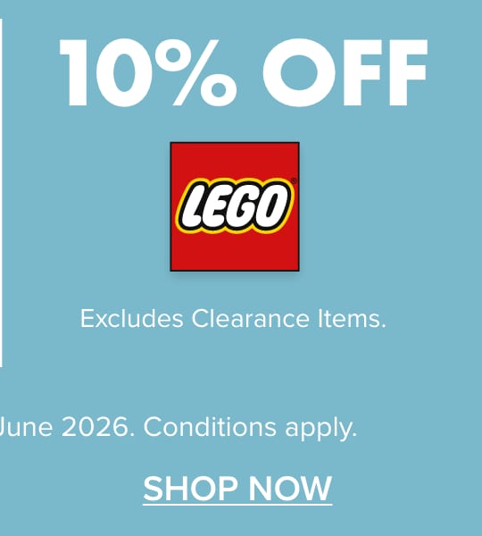 10% OFF Lego