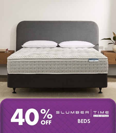 40% OFF Slumber Time Beds