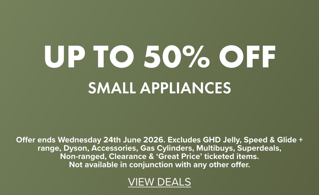UP TO 50% OFF Small Appliances
