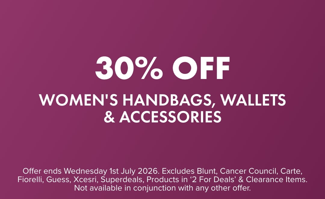 30% OFF Women's Handbags, Wallets & Accessories