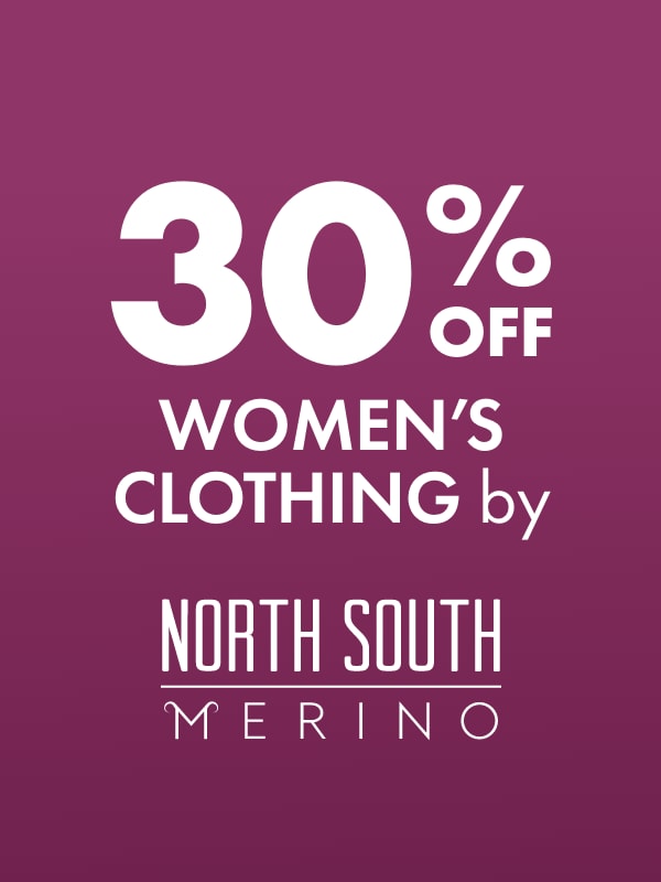 30% OFF Women's Clothing by North South Merino