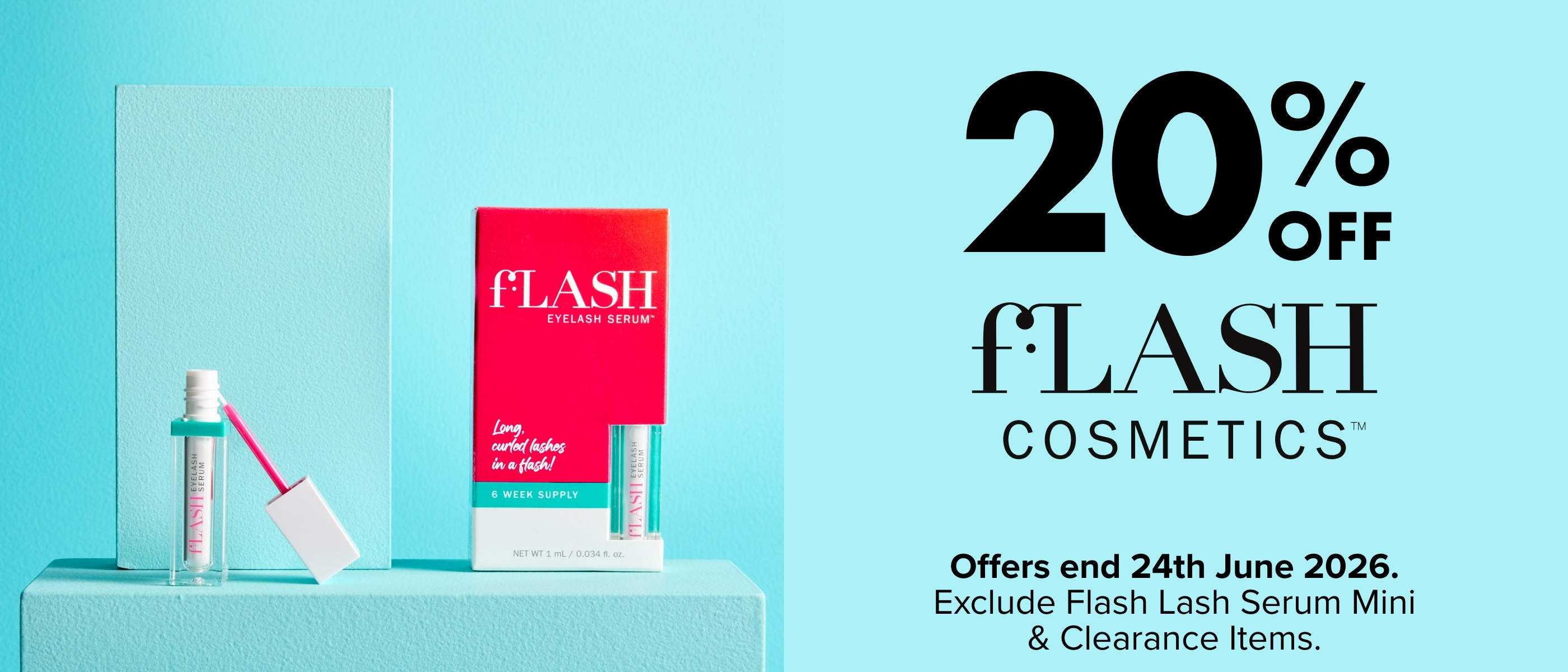 20% OFF Flash Lash