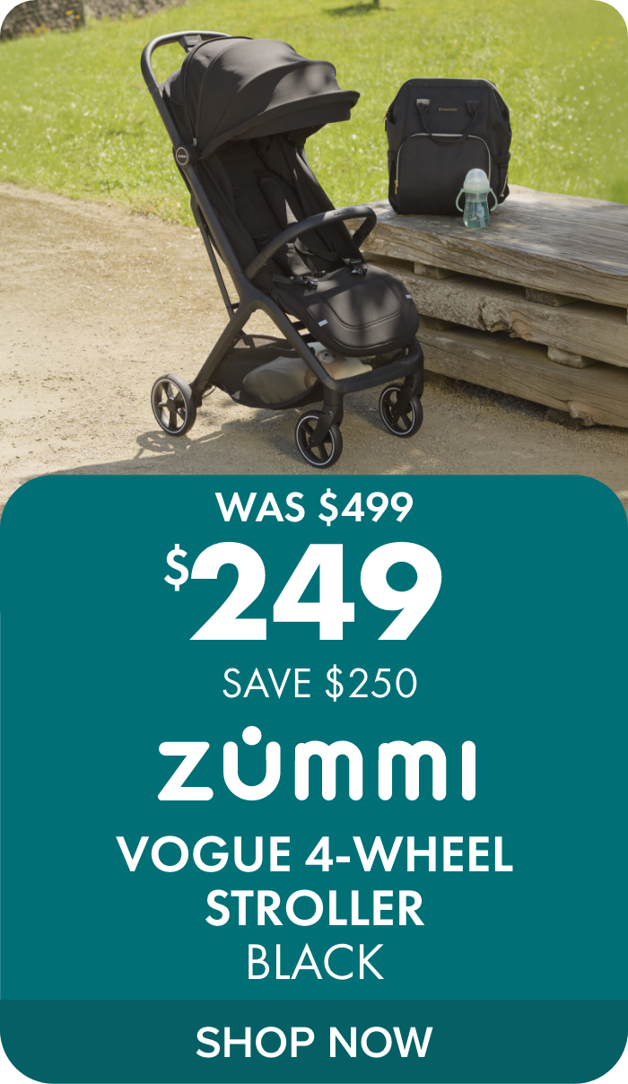 Zummi Vogue 4 Wheel Stroller $249