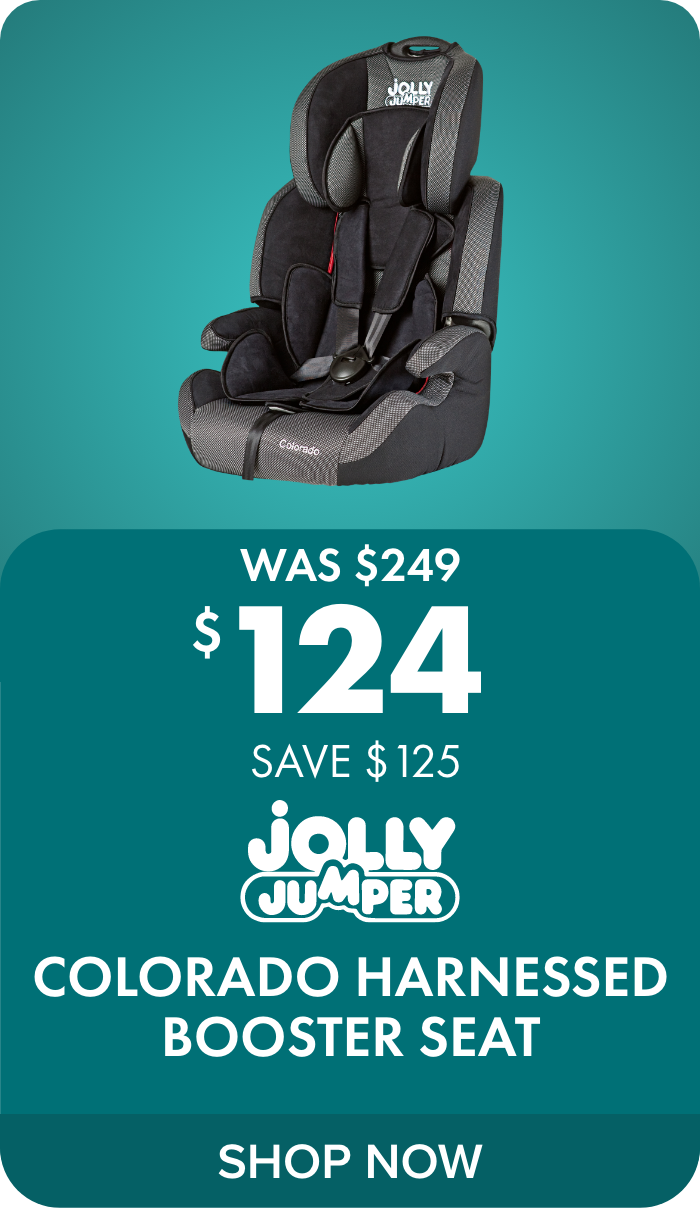 Jolly Jumper Colorado Harnessed Booster Seat $124