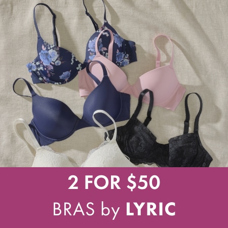 2 for $40 Bras by Lyric