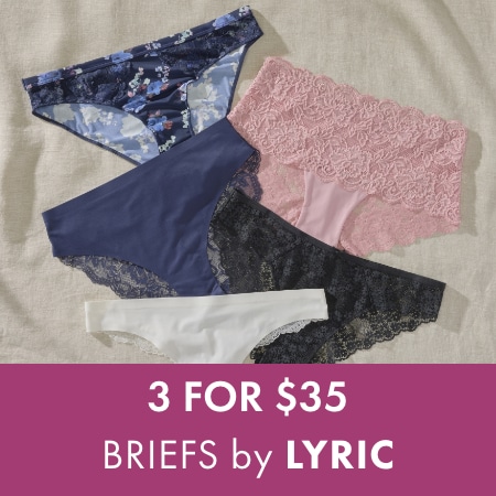 3 for $35 Briefs by Lyric
