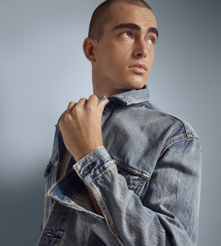Men's denim collection banner