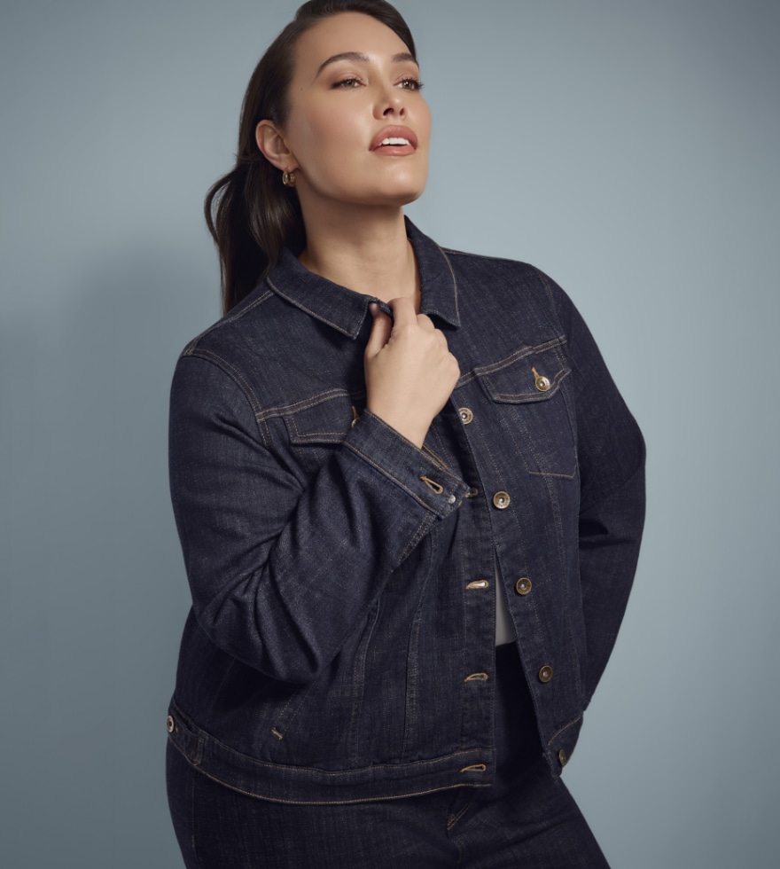 Women's curve denim collection banner